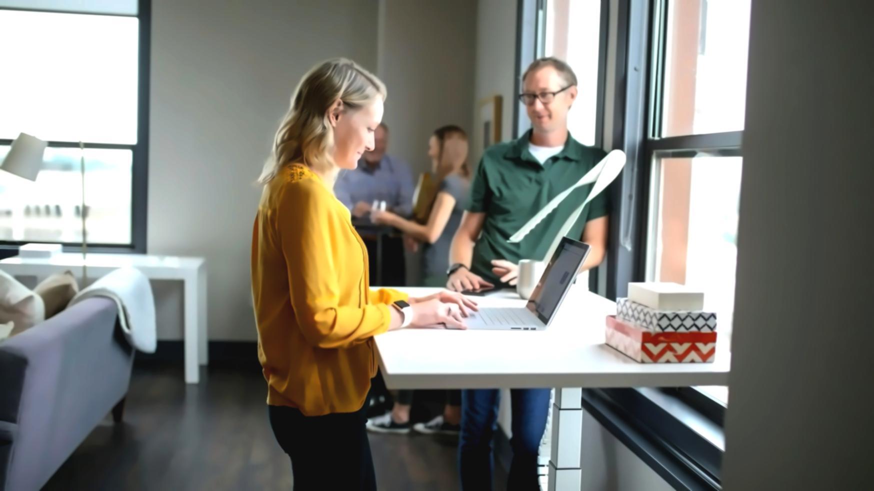 Espace de travail moderne pour la planification financière